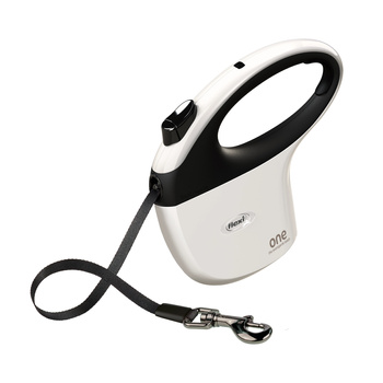 FLEXI ONE FOR ALL TAŚMA 5m/30kg            BIAŁO-CZARNA