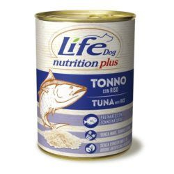 LIFE DOG pusz.400g TUNA + RICE  /24