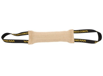 Dingo Zabawka dla psa - Szarpak z juty z dwoma uchwytami 40/6cm