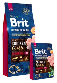 BRIT PREMIUM BY NATURE 15kg SENIOR L+XL