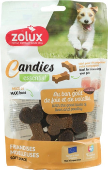 ZOLUX Miękkie przysmaki treningowe dla psa CANDIES maxi kostki 150g