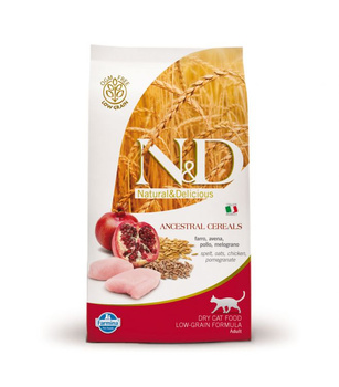 FARMINA ND LG CHICKEN POMEGRANTE Adult cat 5KG + fresh fillet Kit Cat(1) Wysyłka 24h