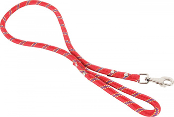 Zolux Smycz dla psa nylonowy sznur 13mm/ 1,2m kol. czerwony