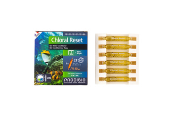 Prodibio Chloral Reset 6 amp. uzdatnia wodę z kranu akw. słodkowodne i morskie