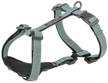 CityStyle, szelki typu H, dla psa, bawełna, szałwiowe, M–L: 52–75 cm/20 mm