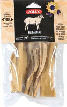 ZOLUX Przysmak naturalny dla psa Skóra jagnięca 15 cm 100 g