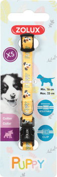 Zolux Obroża dla szczeniąt Puppy MASCOTTE 8 mm kol. żółty