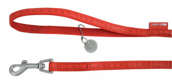 ZOLUX Smycz dla psa Mac Leather M 20mm/1.2m - kol. czerwony