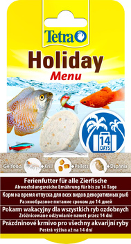 Tetra Holiday Menu 30 g pokarm wakacyjny blok żelowy dla ryb akwariowych