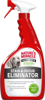 NATURES MIRACLE Płyn do usuwania plam i zapachów pies ULTIMATE 946ml