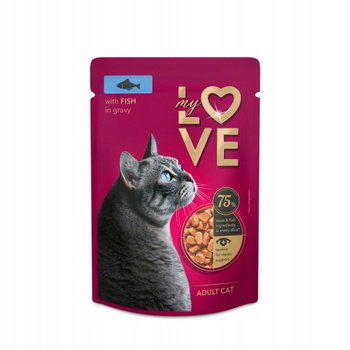 MY LOVE sasz. 85g RYBA w sosie