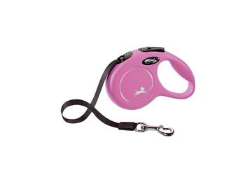FLEXI NEW CLASSIC TAŚMA XS 3m/12kg        RÓŻOWA