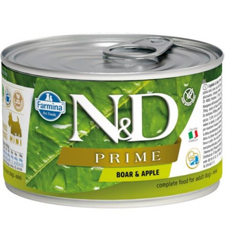 Farmina ND Prime Grain Free Adult - dzik i jabłko 285g