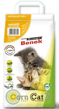 SUPER BENEK 7l CORN CAT NATURALNY Żwirek kukurydziany /165