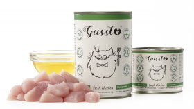 GUSSTO pusz.400g FRESH CHICKEN Pokarm dla kota z KURCZAKIEM