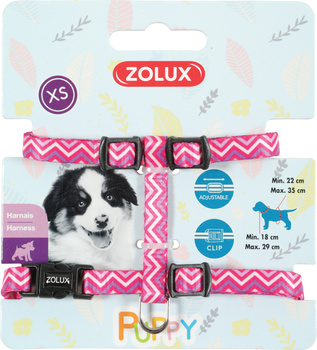 ZOLUX Szelki dla szczeniąt Puppy PIXIE 8 mm kol. kol. różowy
