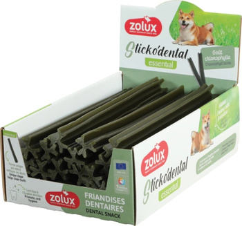 ZOLUX Przysmak dentystyczny dla psa STICKODENTAL L chlorofil 21cm 20szt