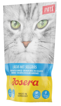 JOSERA saszetka pate łosoś z trawą morską 85g