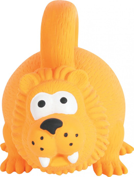 *- ZOLUX Zabawka lateksowa z uchwytem 15 cm kol. pomarańczowy