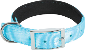 *- ZOLUX Obroża nylon KOMFORT 60 cm/25 mm kol. turkusowy