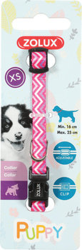 Zolux Obroża dla szczeniąt Puppy PIXIE 8 mm kol. kol. różowy