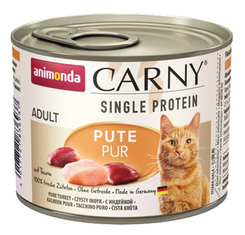 Animonda Carny Single Protein Adult Indyk puszka 200g