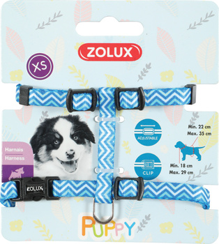 ZOLUX Szelki dla szczeniąt Puppy PIXIE 8 mm kol. niebieski