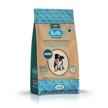 Karma sucha dla psa FOLK Junior MINI Delikatny posiłek dla malucha z królikiem, cielęciną i marchewką 10 kg