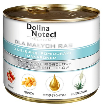 DOLINA NOTECI PIES 185g ciele/pomidor PUSZKA MINI /12