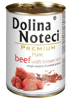 DOLINA NOTECI PIES PURE 400g wół/ryż  PUSZKA /12