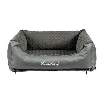 BIMBAY KANAPA MINKY NR.2 szary + grafit   80x65