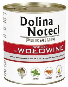 DOLINA NOTECI PIES 400g wołowina  PUSZKA /24