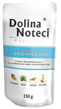 DOLINA NOTECI PIES 150g jagnięcina  SASZETKA /10