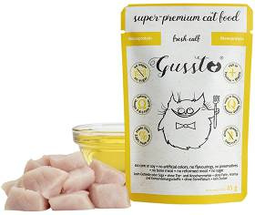 GUSSTO sasz.85g FRESH CALF /8 Pokarm dla kota z CIELĘCINĄ