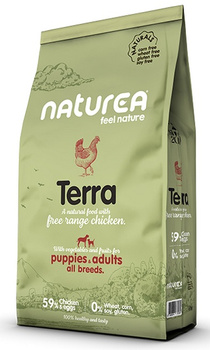 Naturea Dog Naturals Terra Puppy & Adult Kurczak 12kg