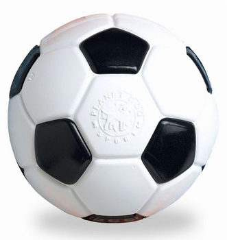 PLANET DOG SOCCER BALL WHITE 12cm  przecena