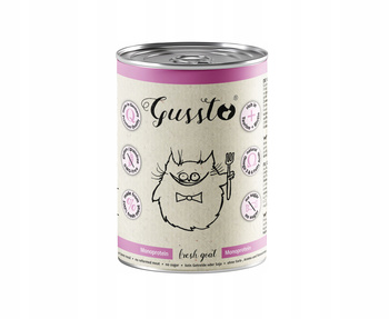 GUSSTO FRESH GOAT Kozina dla kota 400g