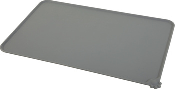 ZOLUX Podkładka silikonowa pod miskę psa lub kota L szara 55x39 cm
