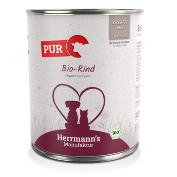 HERRMANN'S MANUFAKTUR Kreativ Mix Bio Rind - 100% wołowina ekologiczna (800g)
