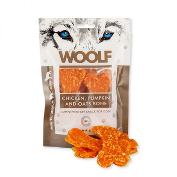 WOOLF przys.PIES 100g CHICKEN PUMPKIN OATS BONE