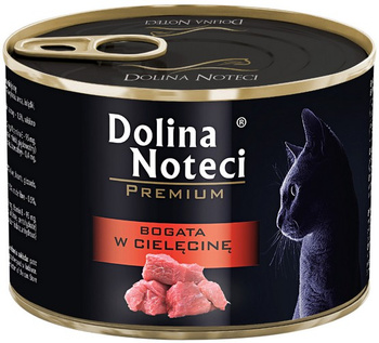 DOLINA NOTECI KOT pusz.185g CIELĘCINA  /12