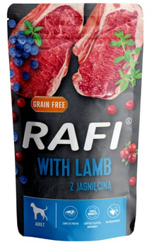 RAFI PIES sasz.500g JAGNIĘCINA, BORÓWKA,  ŻURAWINA /10