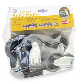 ZOLUX Zestaw 4 kółek do transportu Gulliver IATA 4,5,6,7