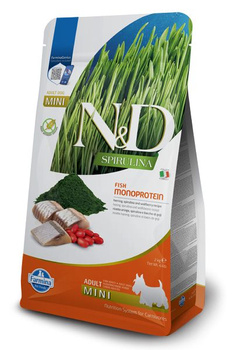 Farmina N&D SPIRULINA HERRING ADULT MED/MAXI 7 KG