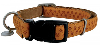 ZOLUX Obroża dla psa regulowana Mac Leather XS 10mm - kol. żółty