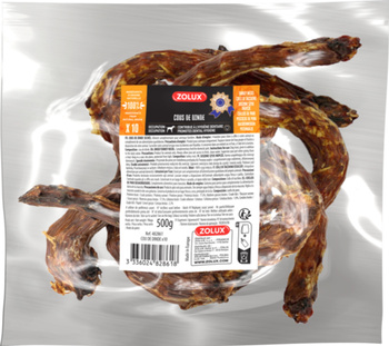 Zolux Przysmak naturalny dla psa Szyja z indyka 10 szt., 500 g