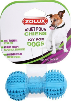 ZOLUX Zabawka dla psa kauczukowa kość Dental 9 cm