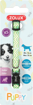 Zolux Obroża dla szczeniąt Puppy PIXIE 8 mm kol. zielony
