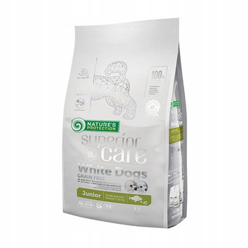 NATURES PROTECTION PIES  10kg  SC  WHITE  DOGS JUNIOR small breeds       /40