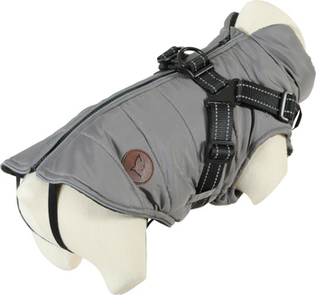 ZOLUX Kurtka puchowa z szelkami dla psa R.40 czarna